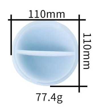 Circle Ashtray Mould for Beyond MIX and Resin