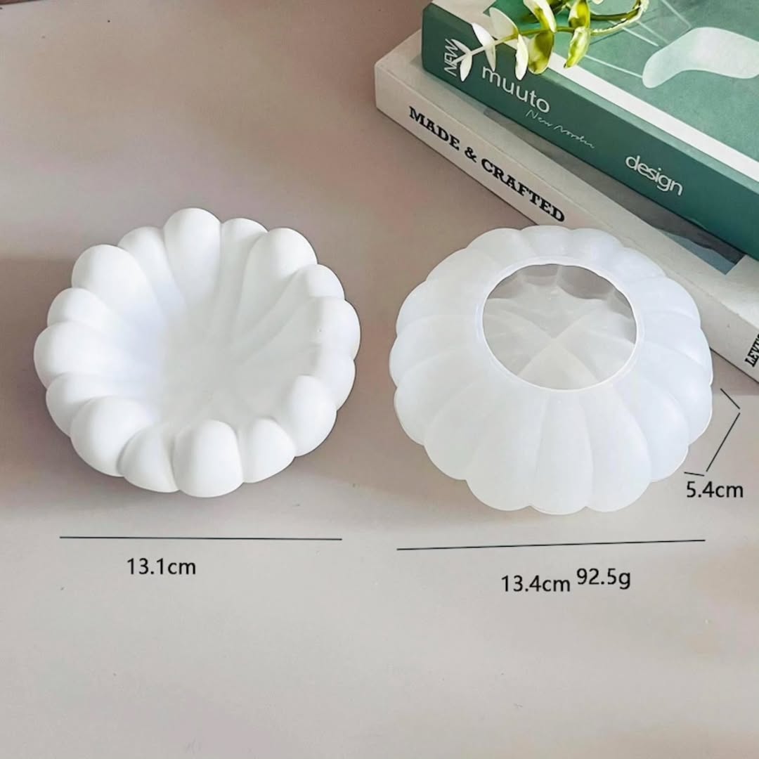 Bubble Edge Bowl Mould for Beyond MIX, Resin, Concrete