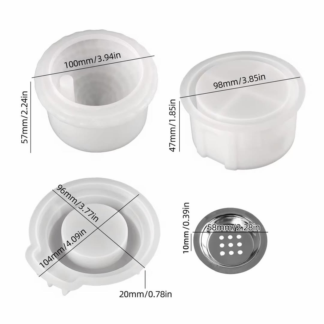 House T-Light Mould for Beyond MIX, Resin, Concrete