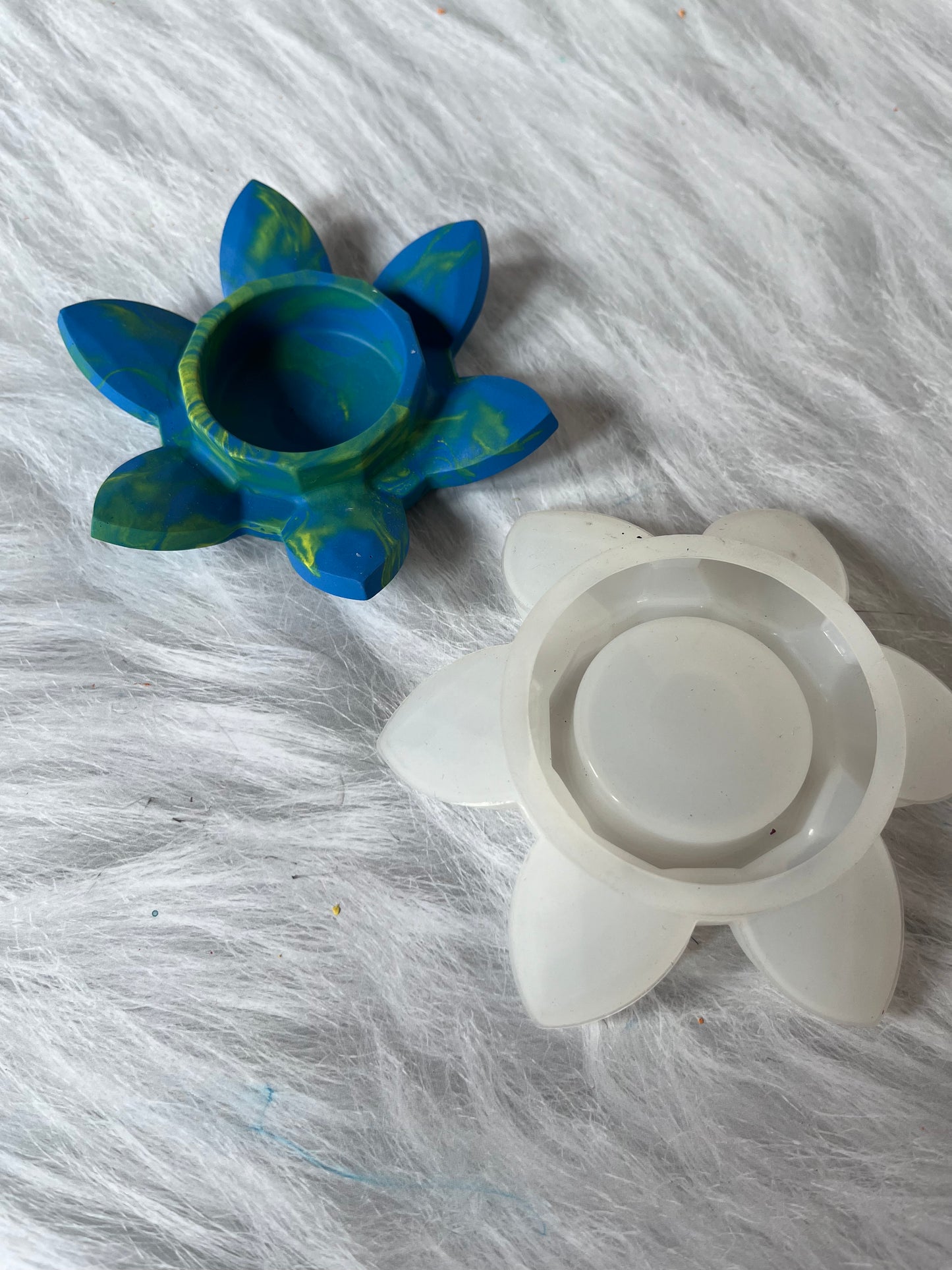 Flower Tealight Silicone Mould for Beyond MIX & Resin