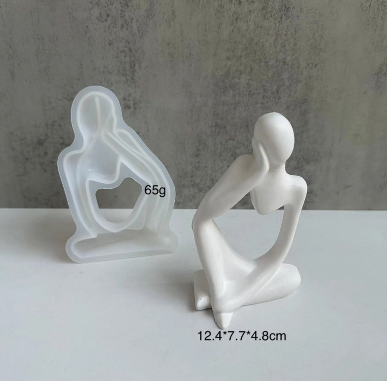 Thinking Person Silicone Mold (Set of 3) - for Beyond MIX, Resin, Concrete