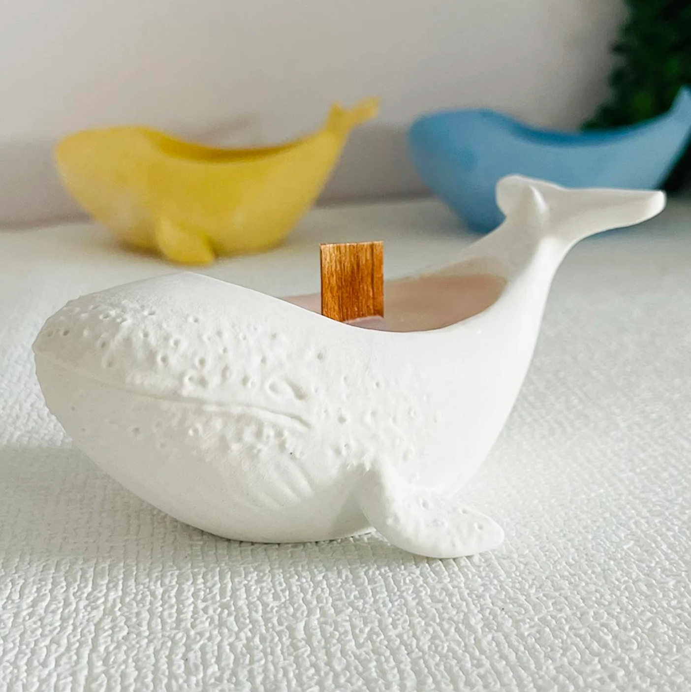 Spotted Whale Candle Jar Mould for Beyond MIX, Resin, Concrete