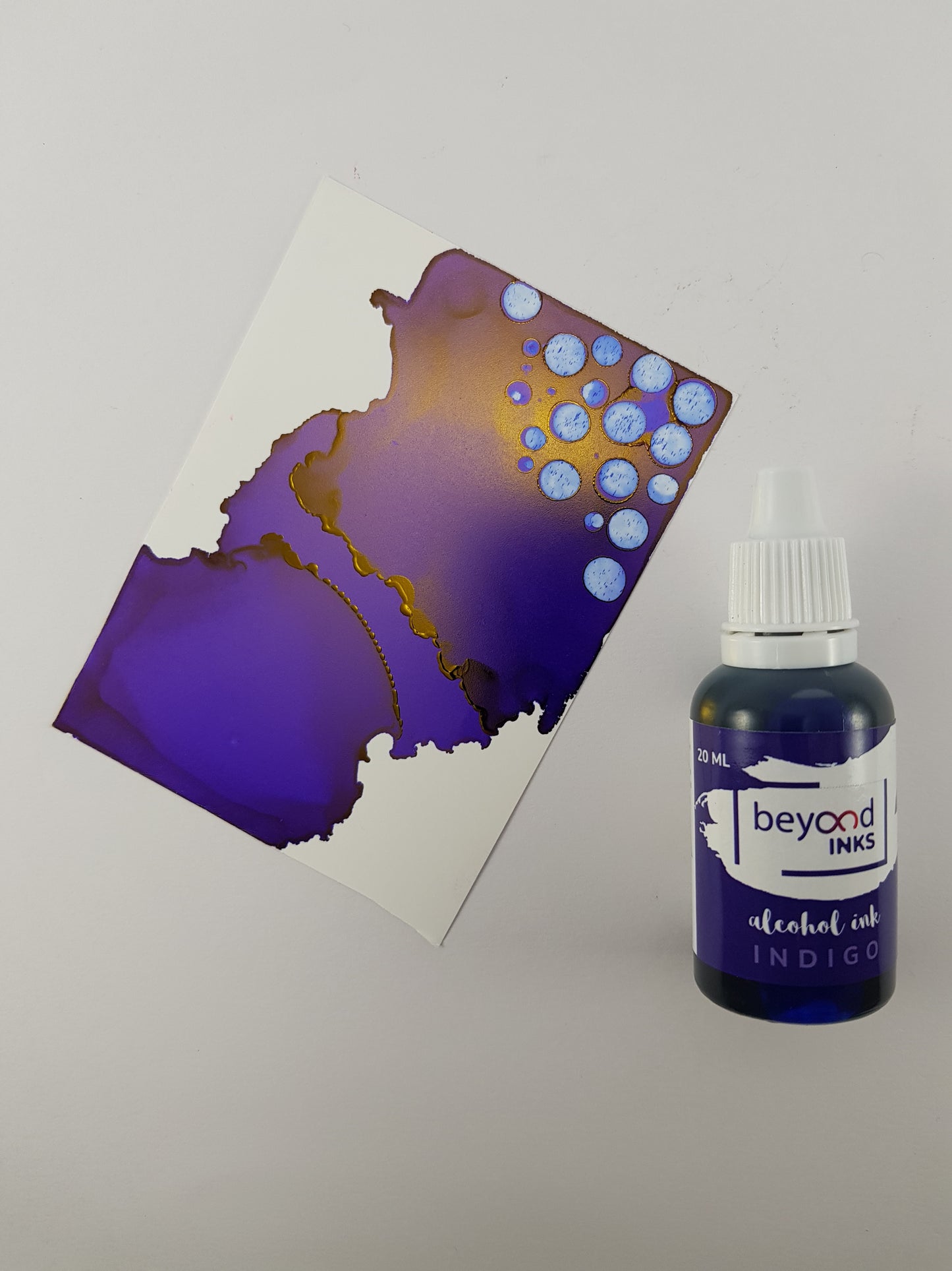 Alcohol Inks, Made in India by BeyondInks Indigo