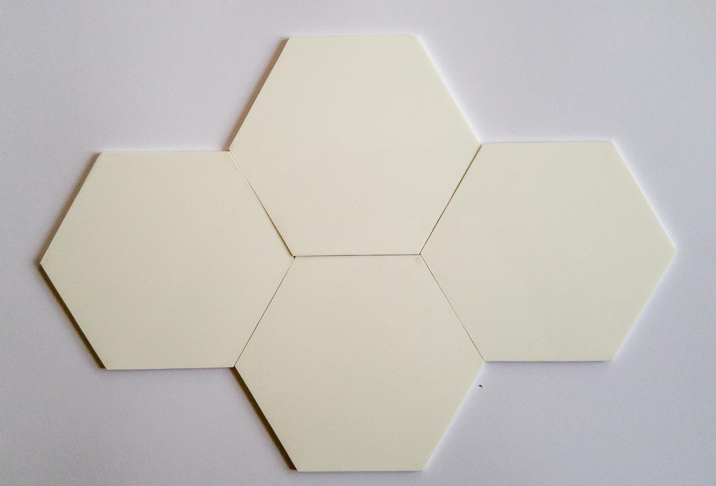 Alcohol ink Hexagon coaster