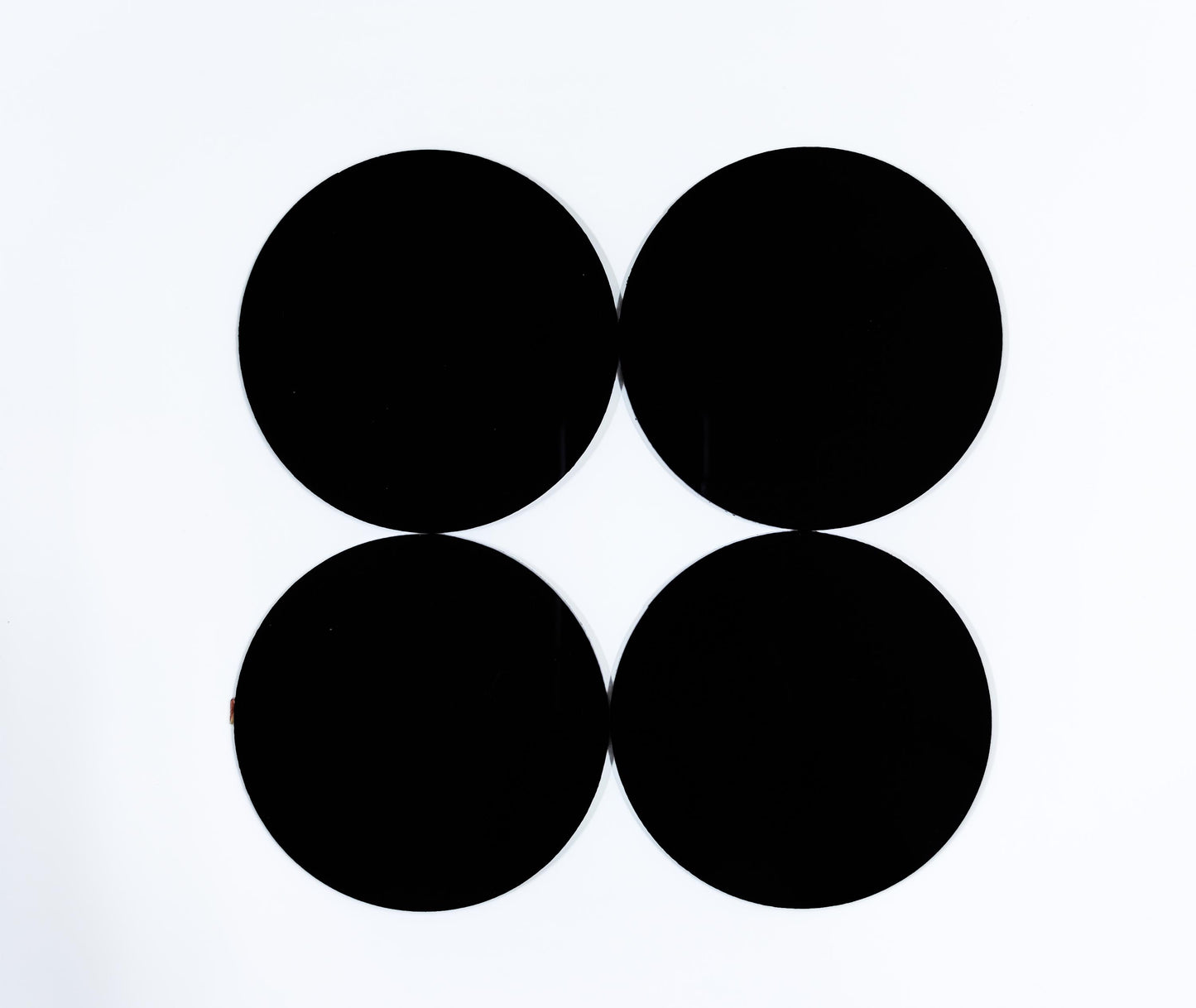 DIY Round Coasters - Black