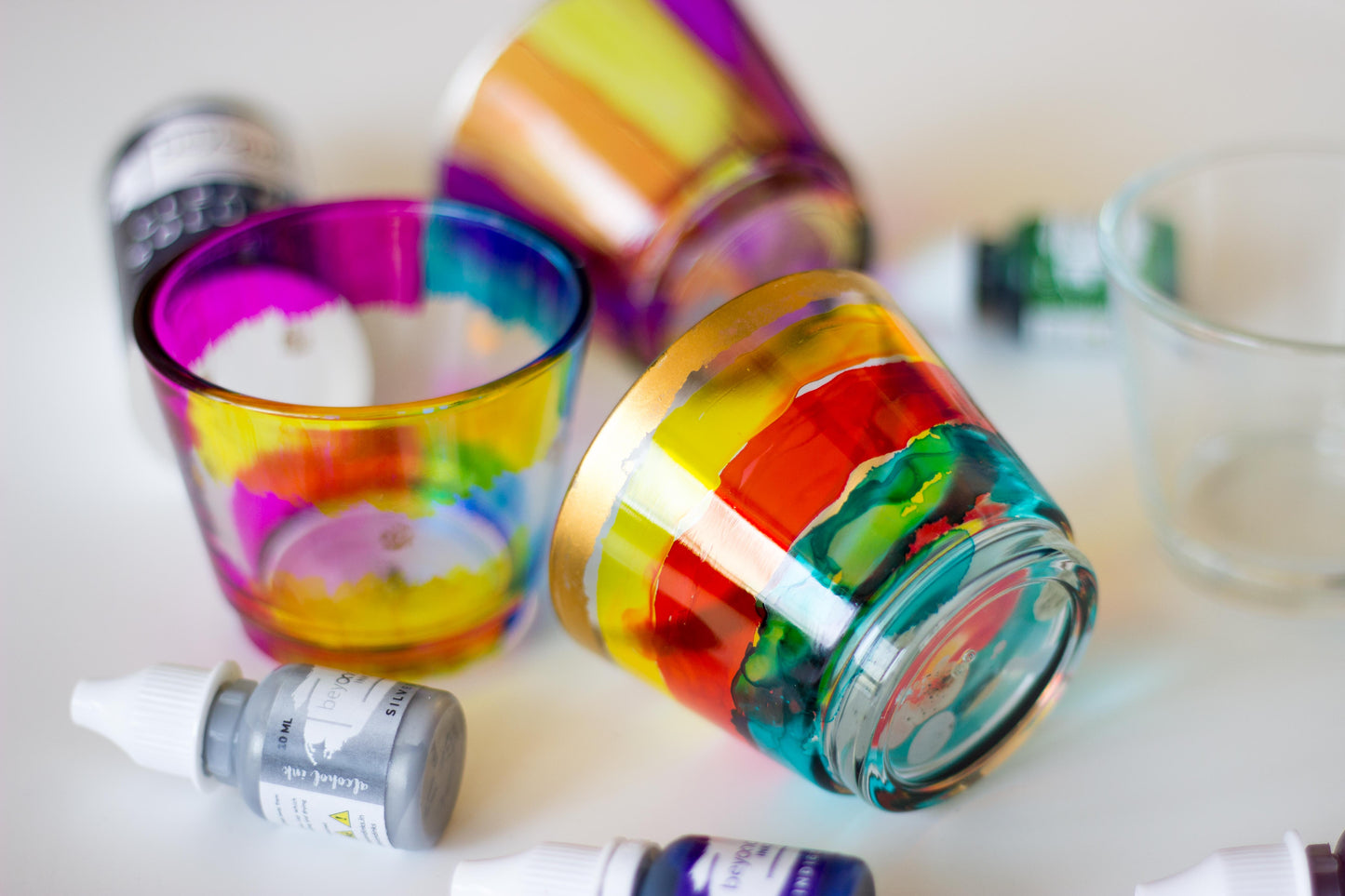 DIY Tea Light Holder Kit with Mini Pack - Diwali Limited Edition