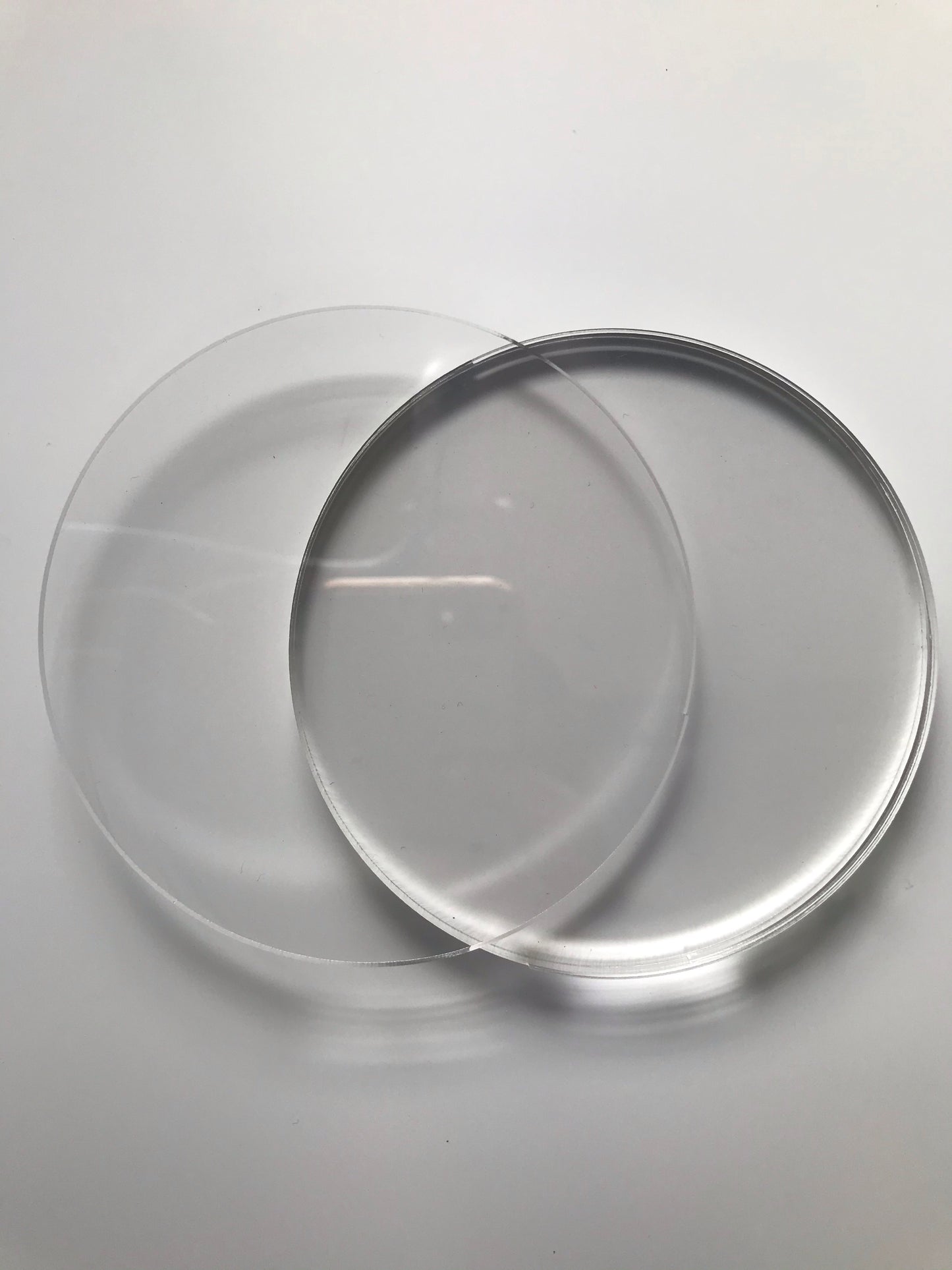 DIY Round Coasters - Transparent