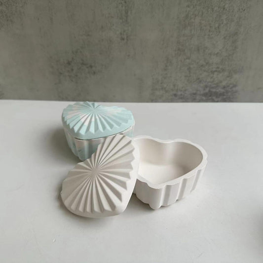 Heart Jar / Planter Mould for Beyond MIX, Resin, Concrete