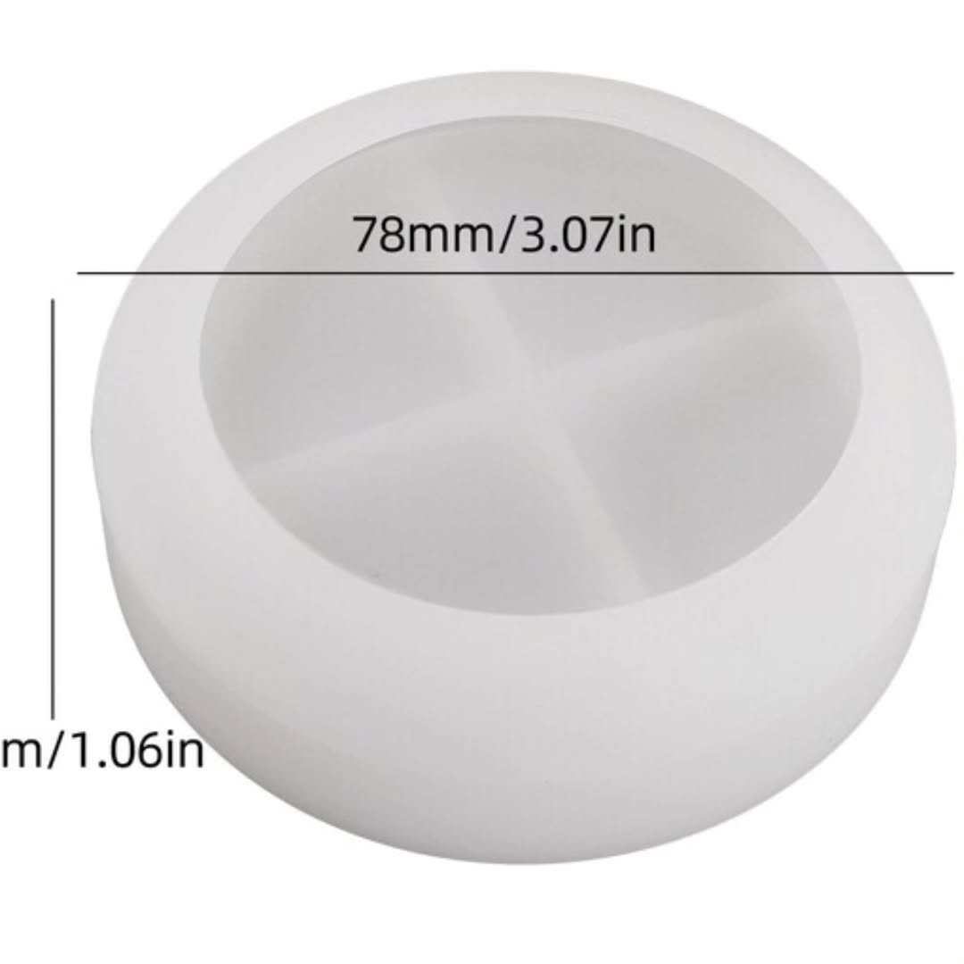 Flat Bowl Mould for Beyond MIX, Resin, Concrete