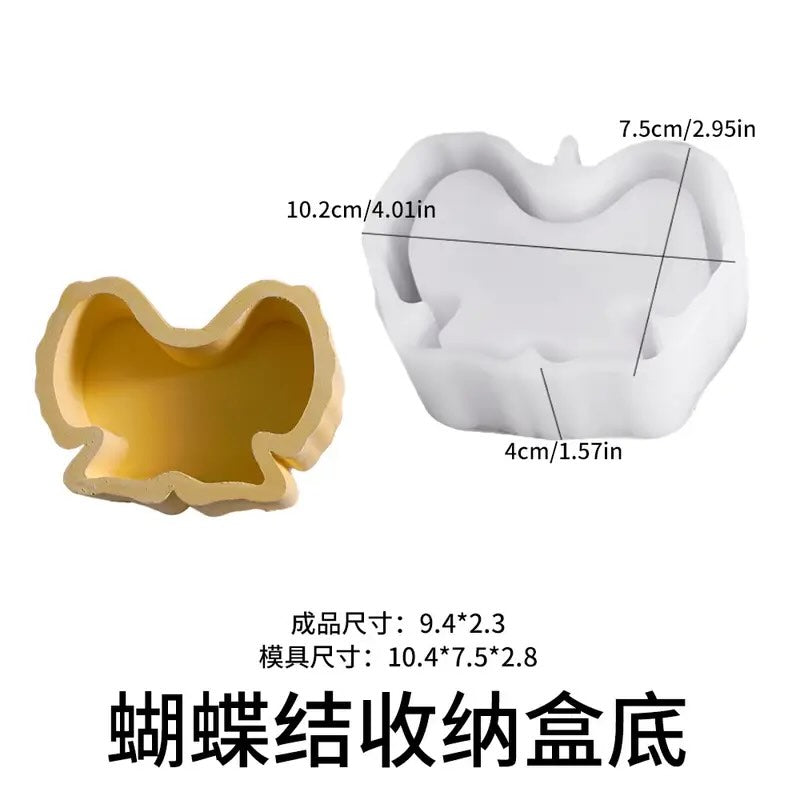 Bow Jar with Lid Mould for Beyond MIX, Resin, Concrete