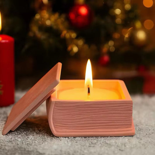 Book Jar/Candle Holder Mould for Beyond MIX, Resin, Concrete