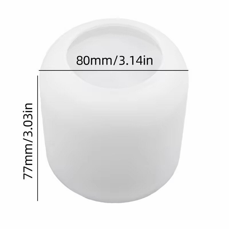 Floral Lid Jar Mould for Beyond MIX, Resin, Concrete