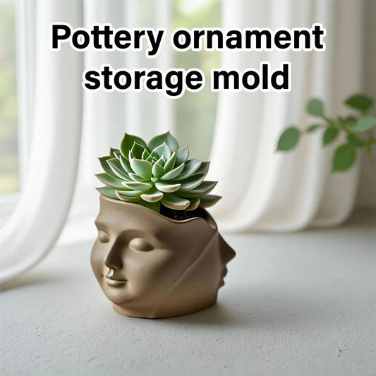 Double Face Candle Jar Mould for Beyond MIX, Resin, Concrete