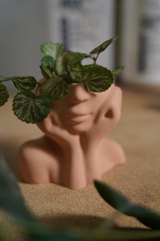 Lady Planter/Candle Holder Mould - for Beyond MIX, Resin, Concrete