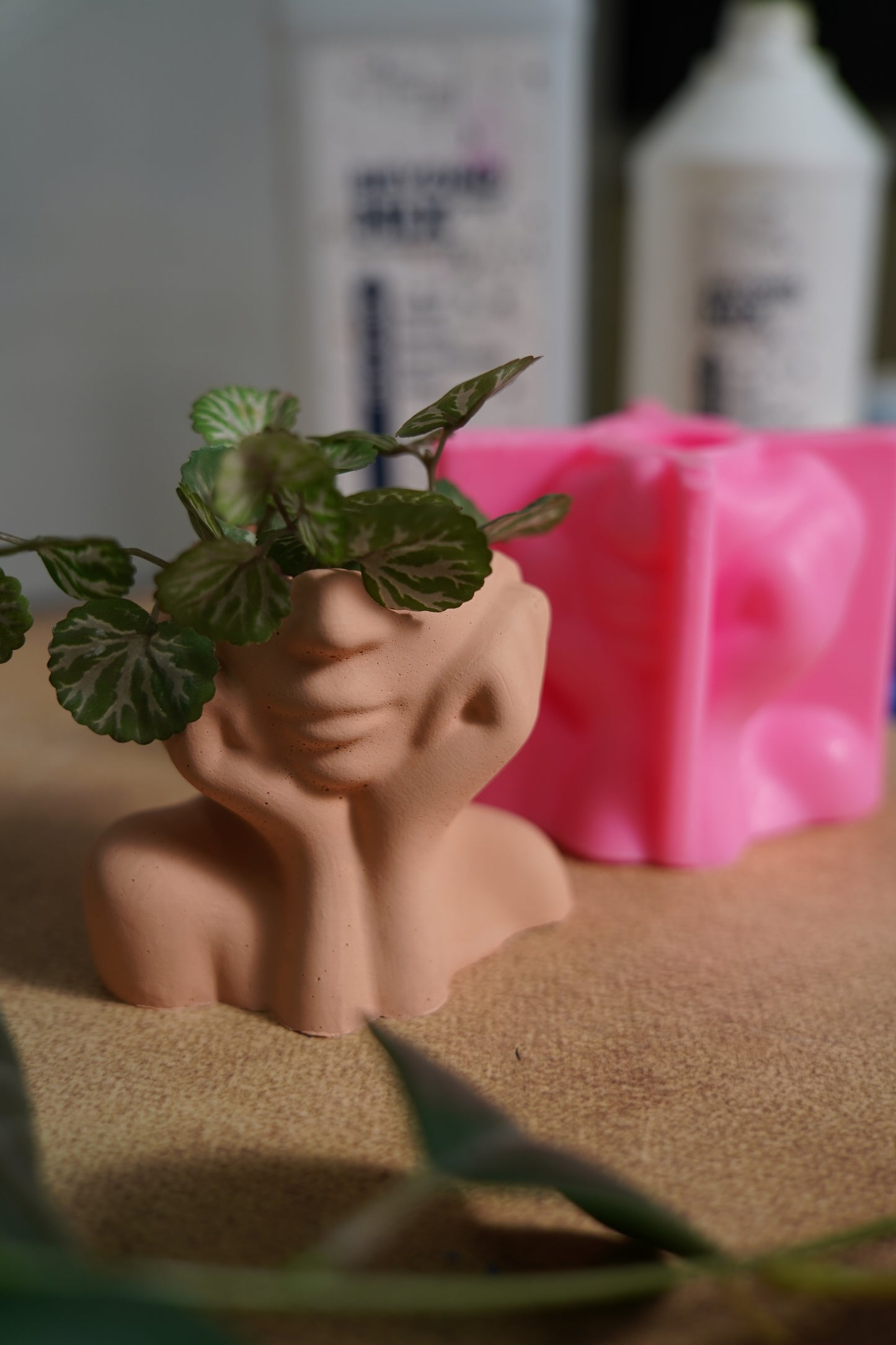Lady Planter/Candle Holder Mould - for Beyond MIX, Resin, Concrete