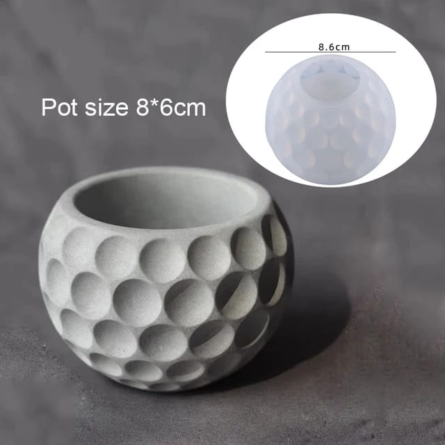 Dotted Planter/Candle Jar Mould for Beyond MIX, Resin, Concrete