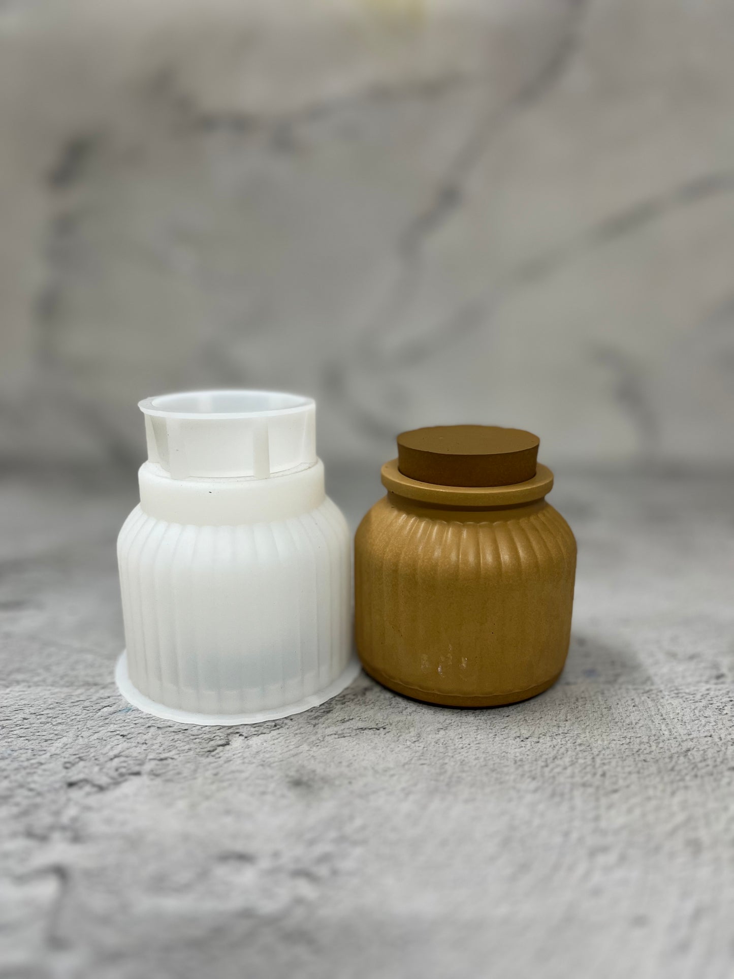 Medium Candle Jar Mould for Beyond MIX, Resin, Concrete