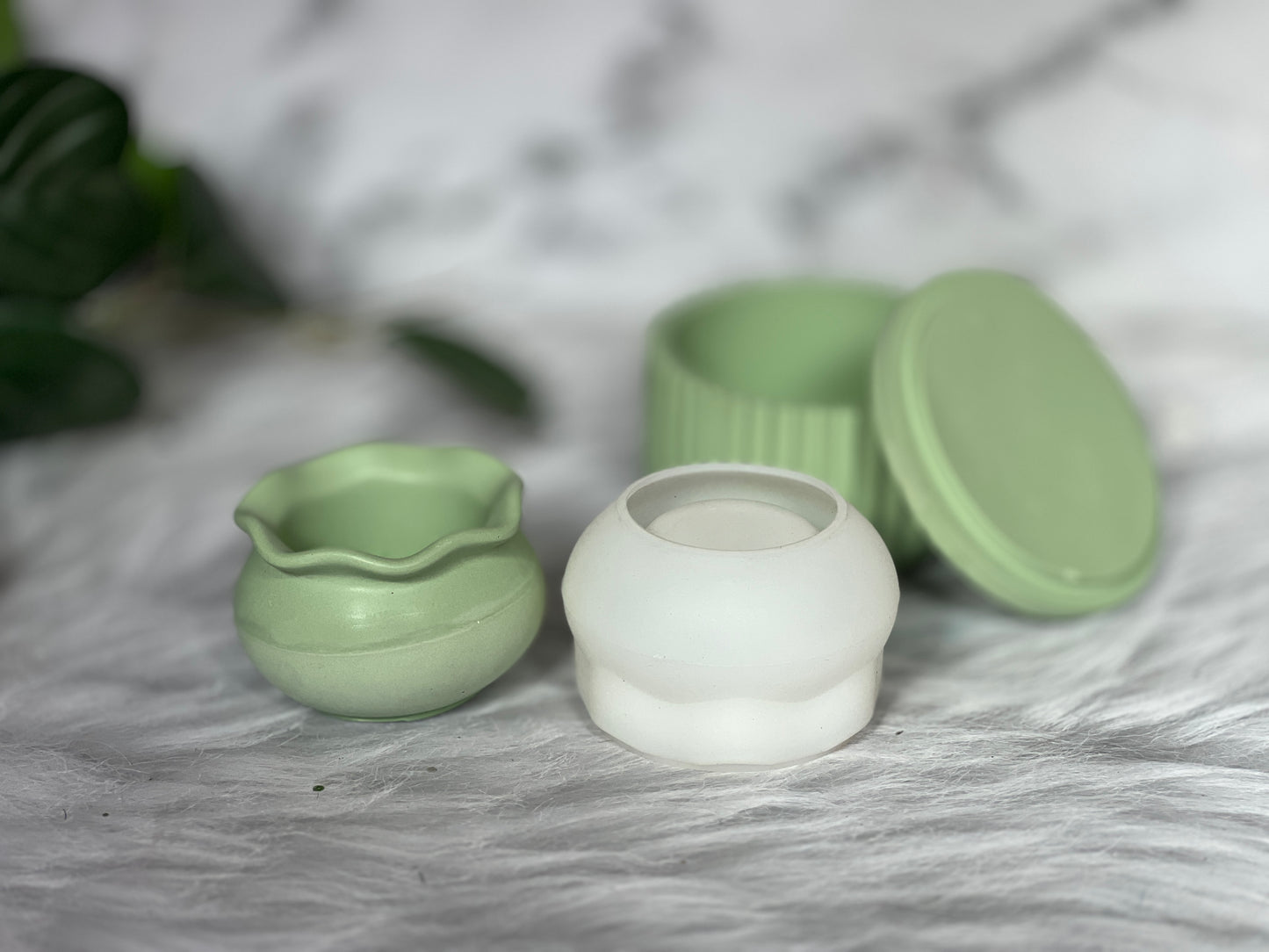 Pot Big Candle Jar Mould for Beyond MIX, Resin, Concrete