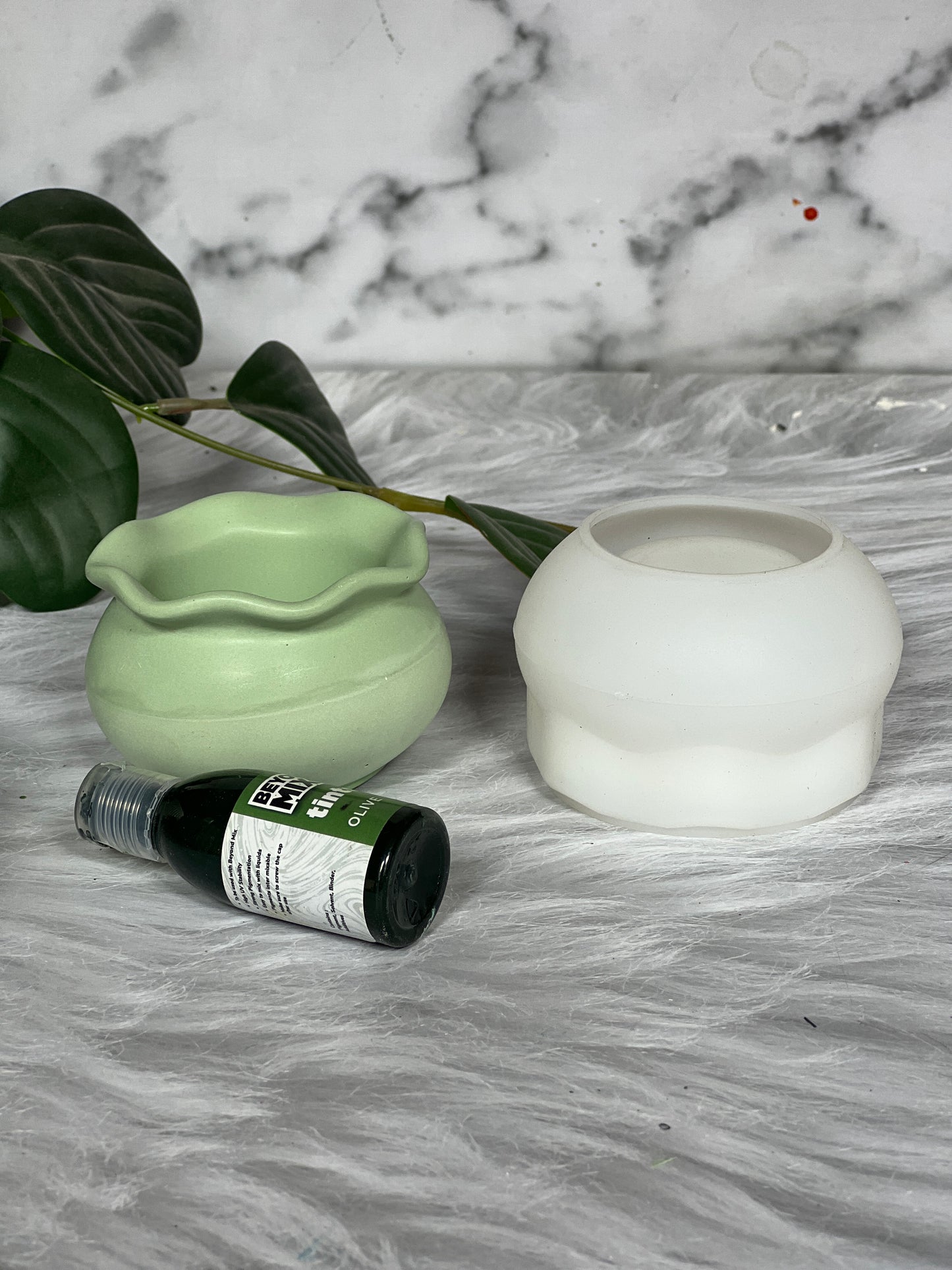 Pot Big Candle Jar Mould for Beyond MIX, Resin, Concrete