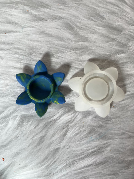 Flower Tealight Silicone Mould for Beyond MIX & Resin