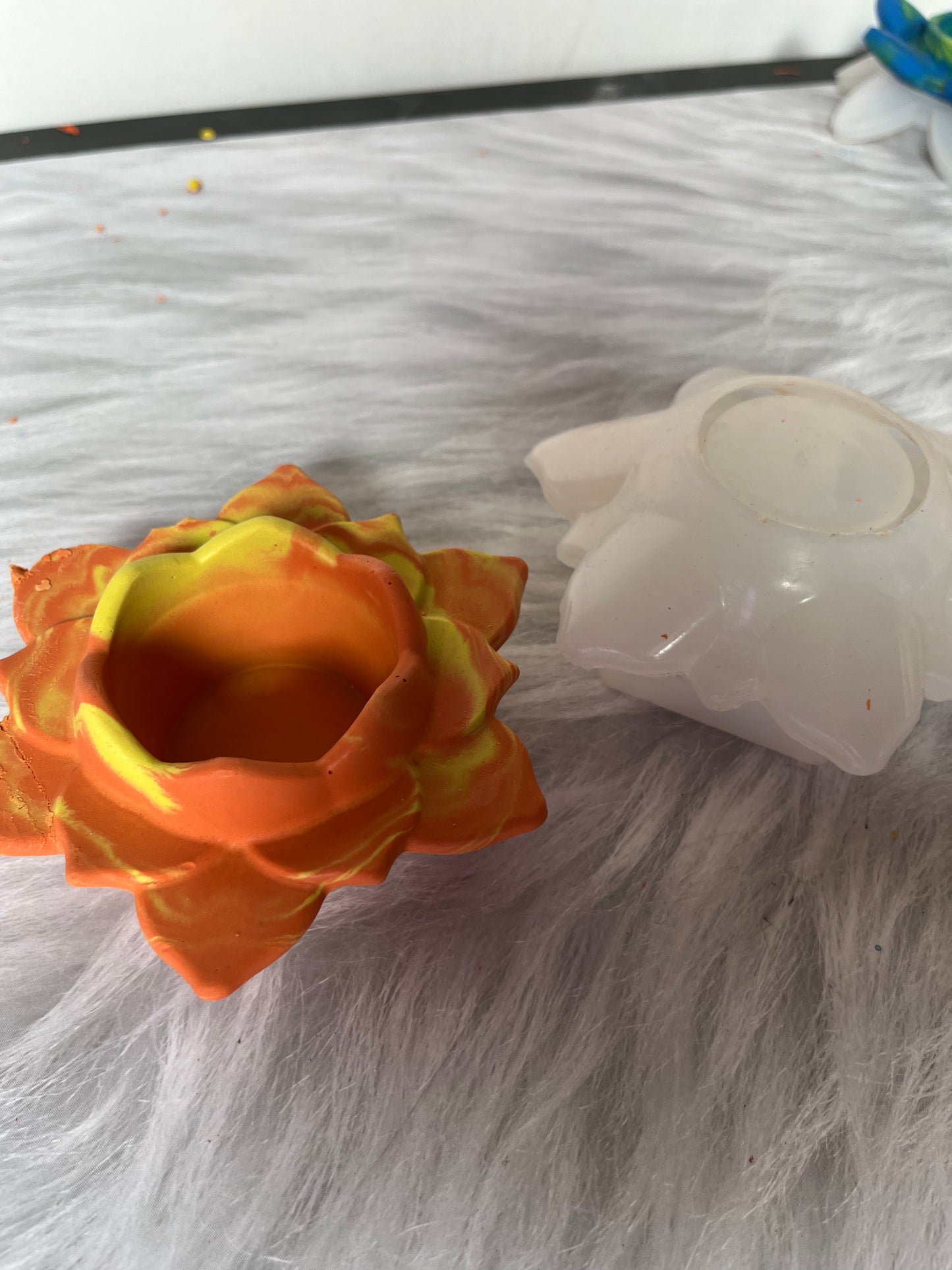 Lotus Tea Light/ Candle Stand Silicone Mould for Beyond MIX & Resin