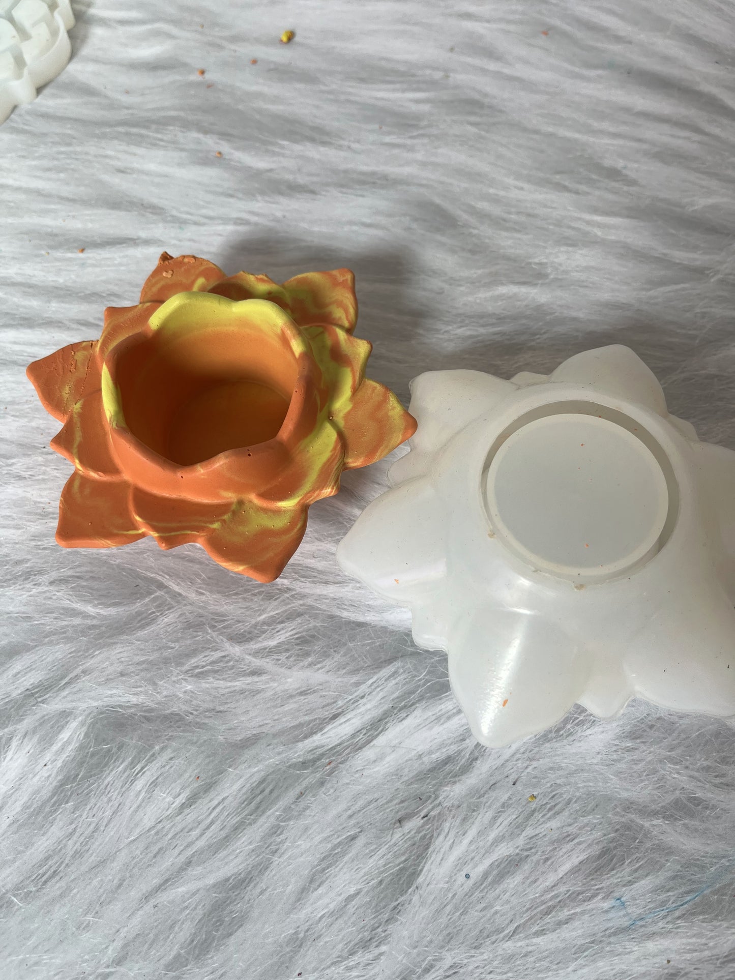 Lotus Tea Light/ Candle Stand Silicone Mould for Beyond MIX & Resin