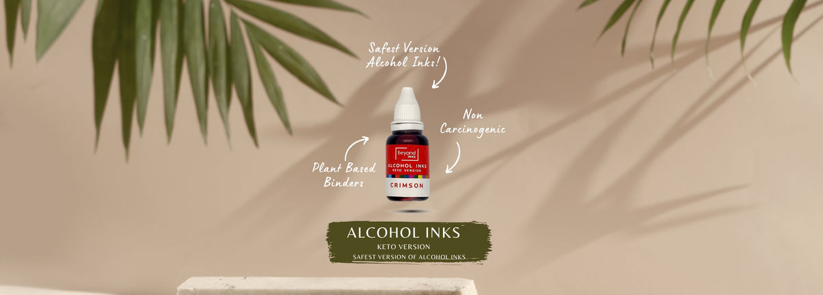 Alcohol inks | Watercolor Inks | Beyond Mix( Ecofriendly resin India ...