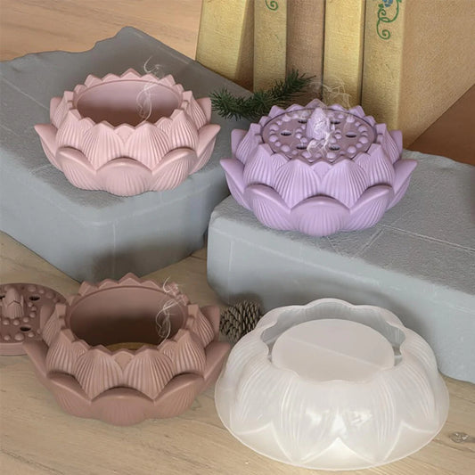 Lotus Jar Mould for Beyond MIX, Resin, Concrete