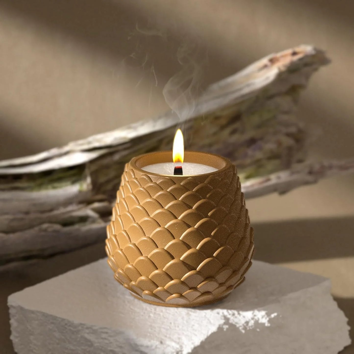 Scaled Candle Jar Mould for Beyond MIX, Resin, Concrete