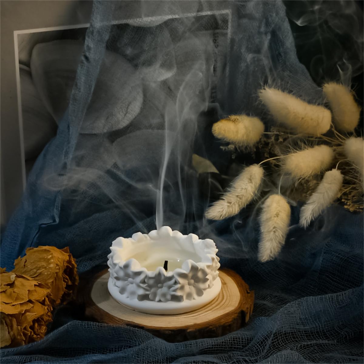 Sakura Candle Holder Mould for Beyond MIX, Resin, Concrete