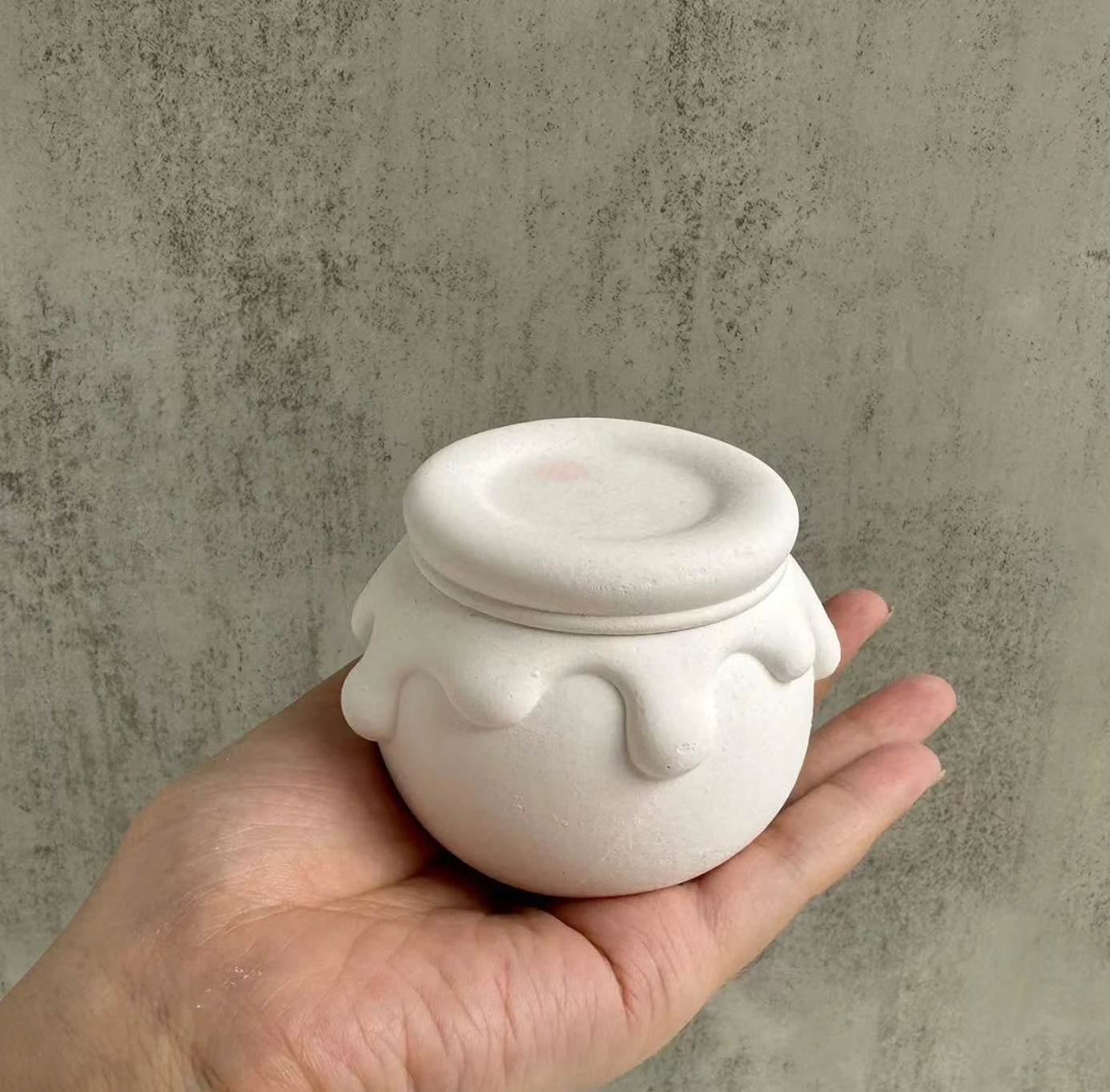Honey Candle Jar Mould for Beyond MIX, Resin, Concrete