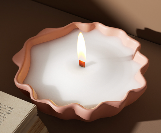 Arabian Shell Candle Jar Mould for Beyond MIX, Resin, Concrete