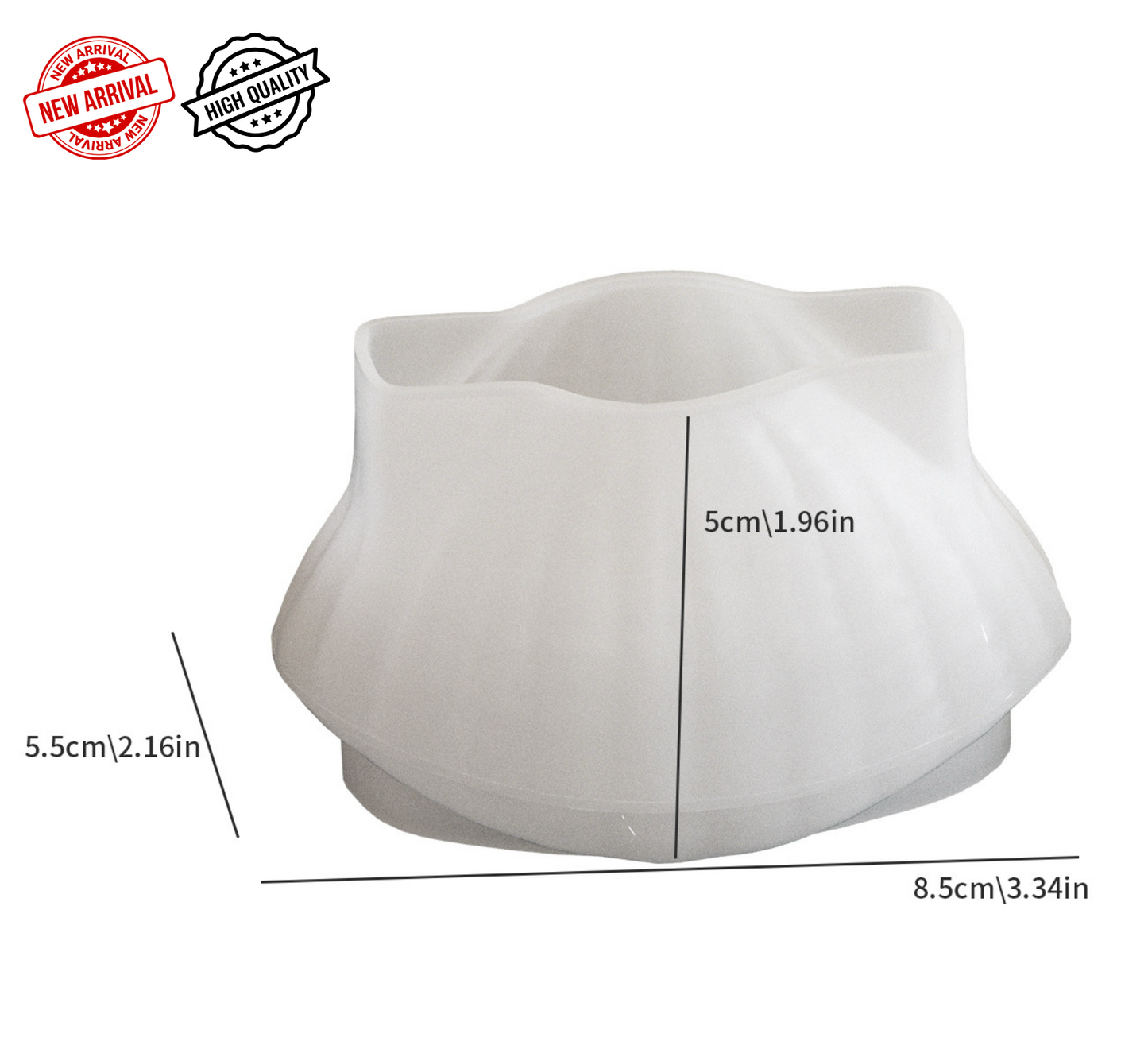 Coral Shell Tray Mould for Beyond MIX and Resin