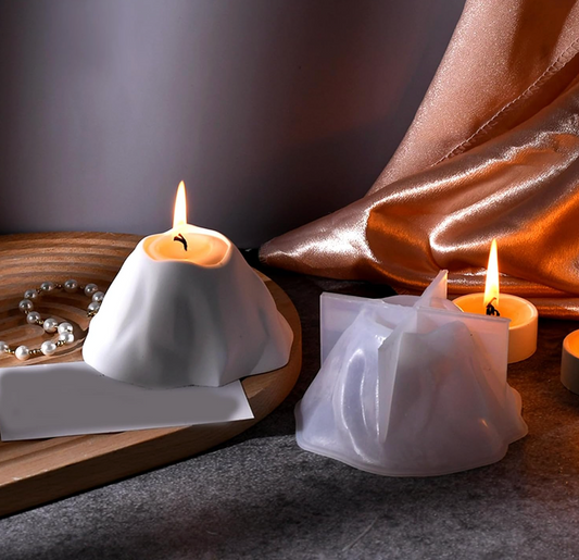 Mountain Tealight/Ashtray Mould for Beyond MIX, Resin, Concrete