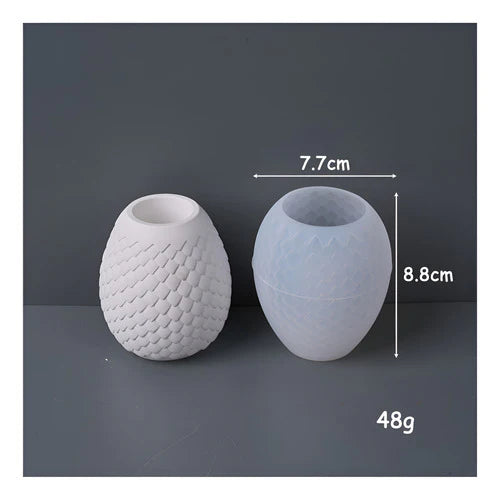 Tropical Vase Mould for Beyond MIX, Resin, Concrete