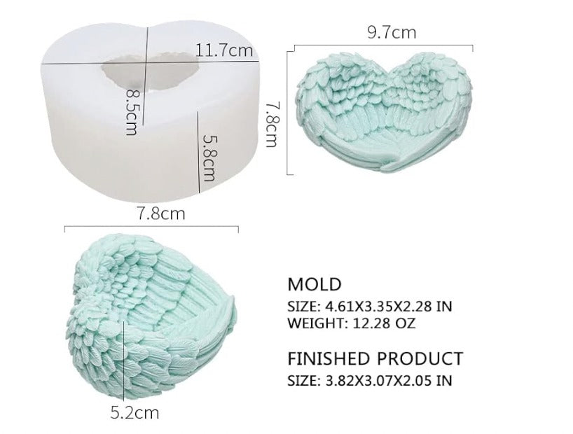 Big Angel Wing Mould