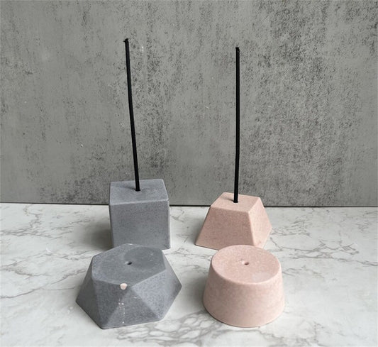 Incense Holder set Mould for Beyond MIX, Resin, Concrete