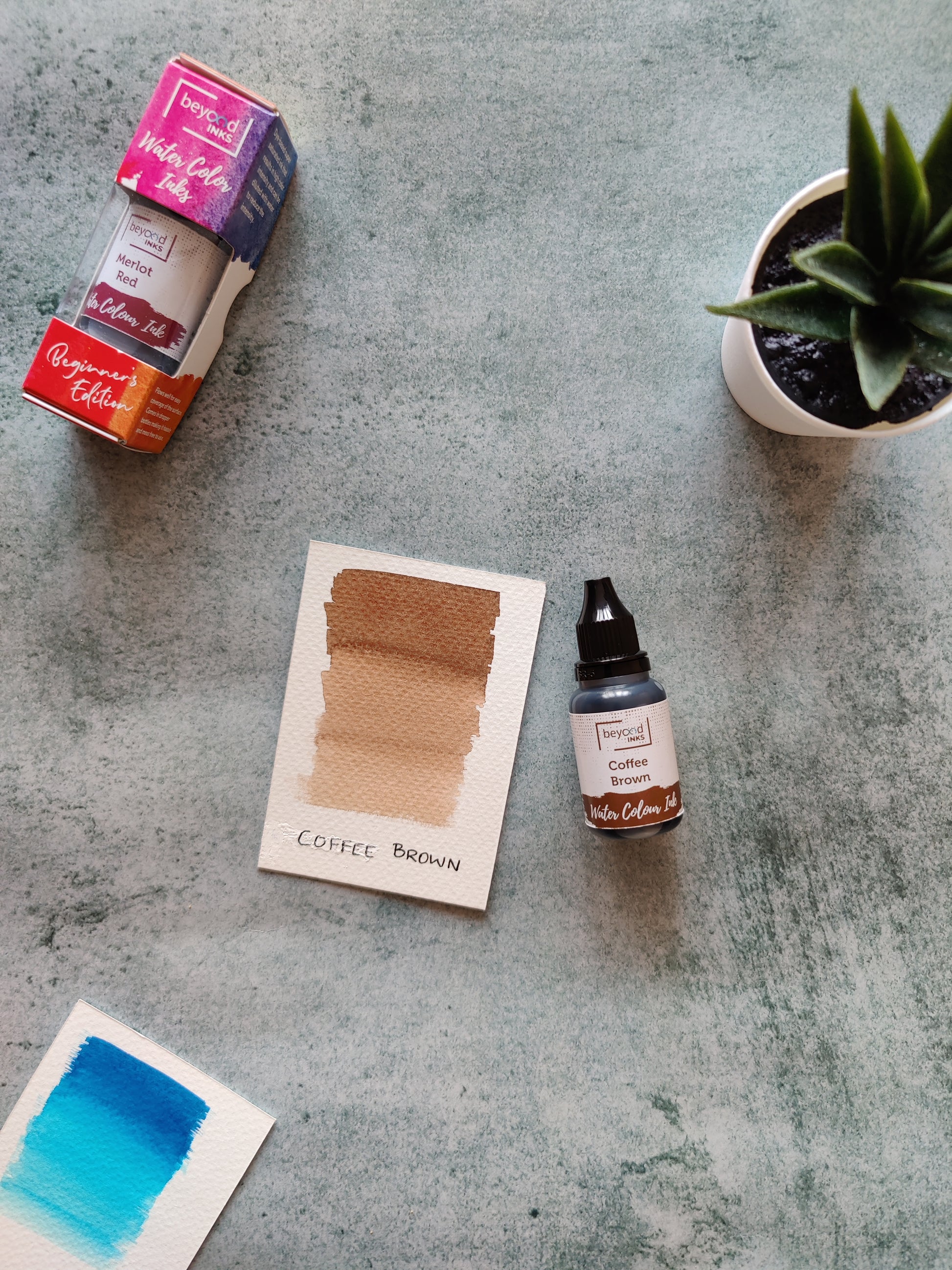 Beyondinks Watercolor Ink Coffee Brown