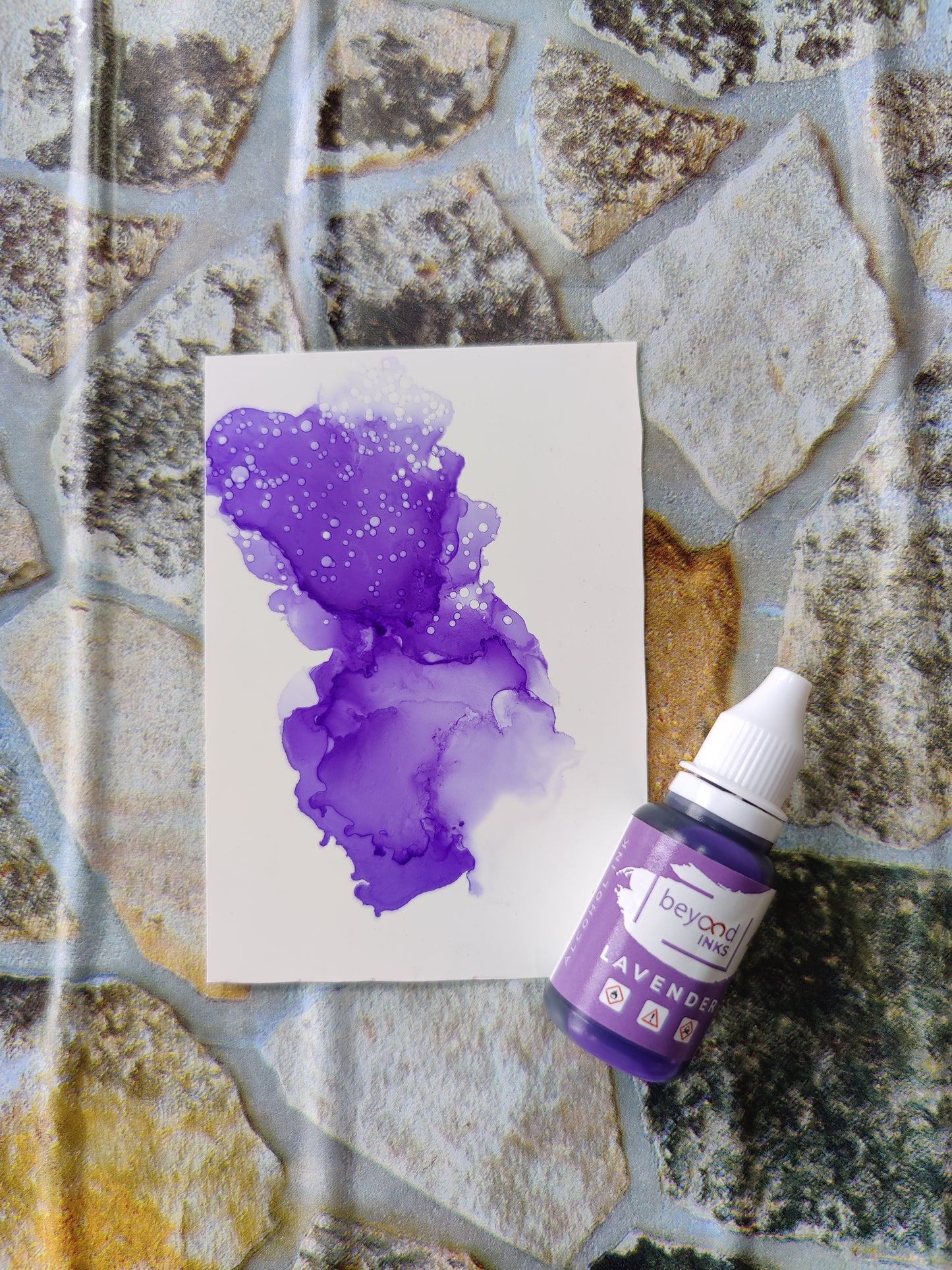 Alcohol Ink Pack #6 (Keto Version) - Denim, Lavender, Teal
