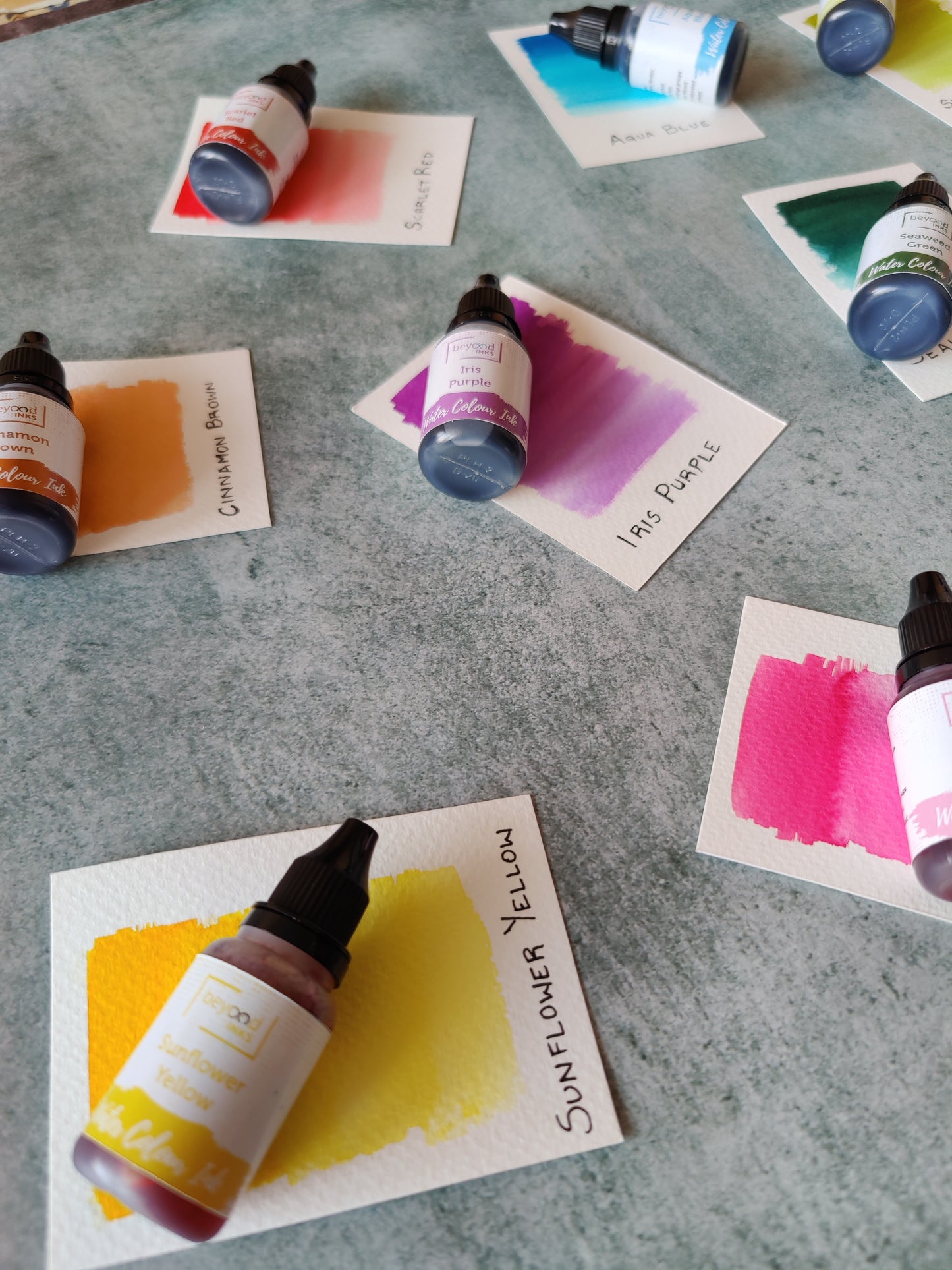Watercolor Inks - Pack 2 - Set of 10 Inks