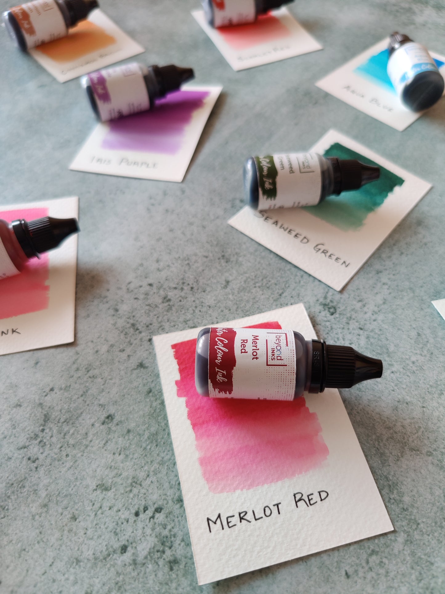 Watercolor Inks - Pack 2 - Set of 10 Inks