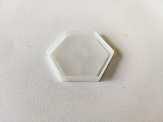 Hexagon Coaster Silicone Mould for Beyond MIX & Resin