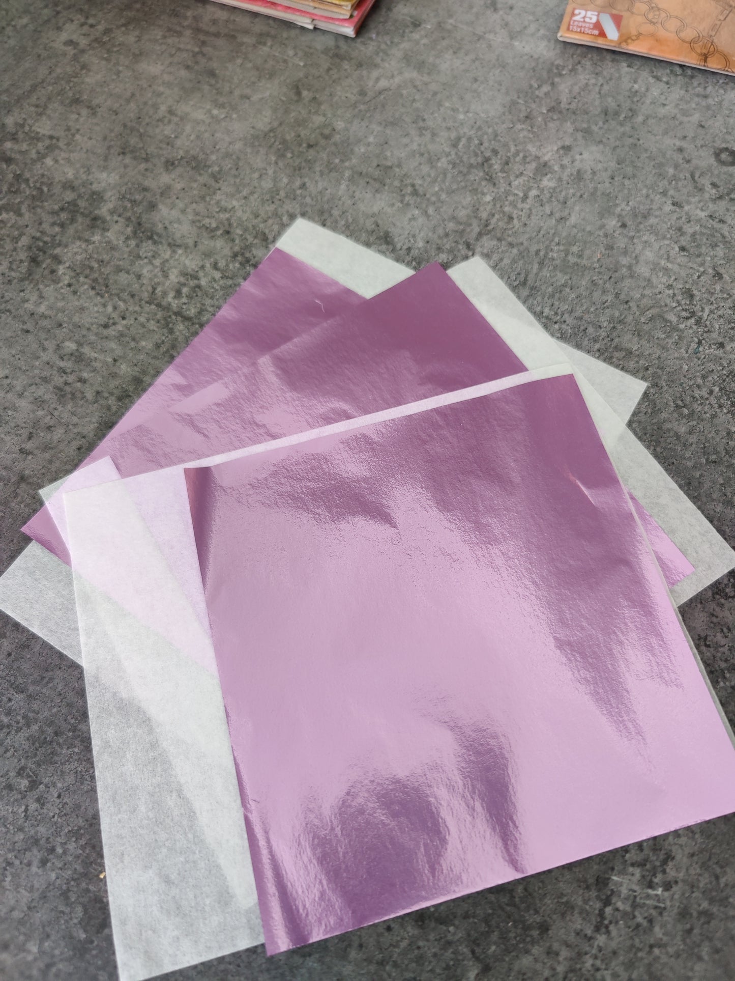 Metallic Leafing Foil