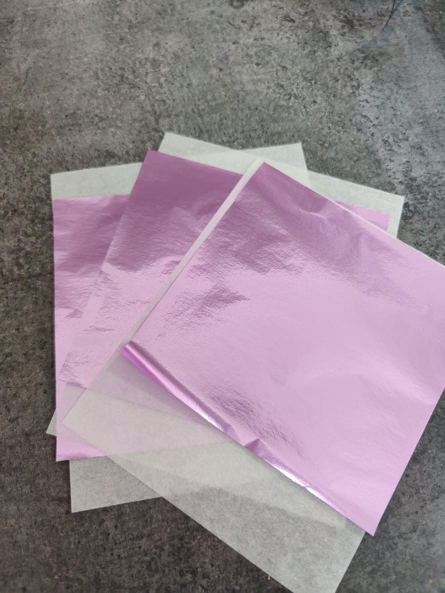 Metallic Leafing Foil