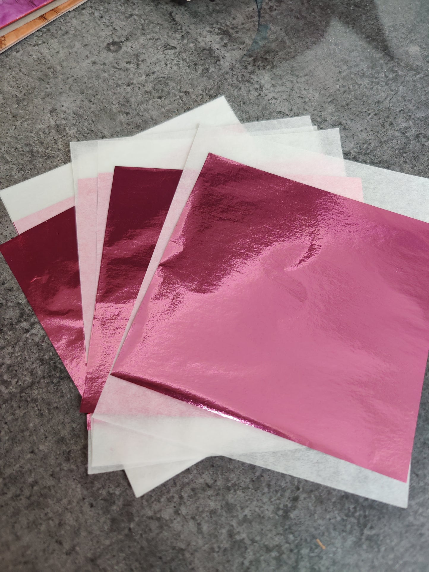 Metallic Leafing Foil