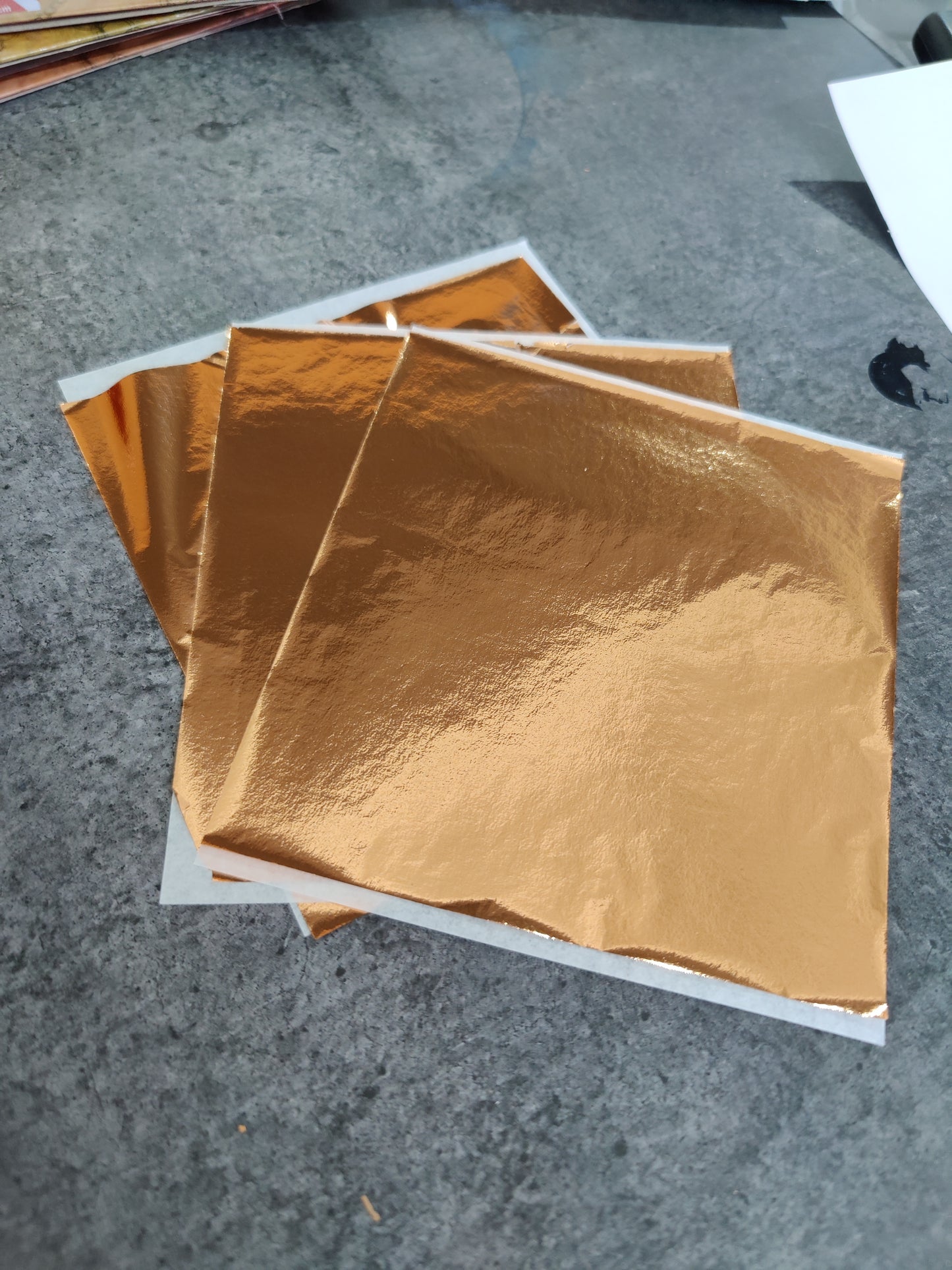 Metallic Leafing Foil