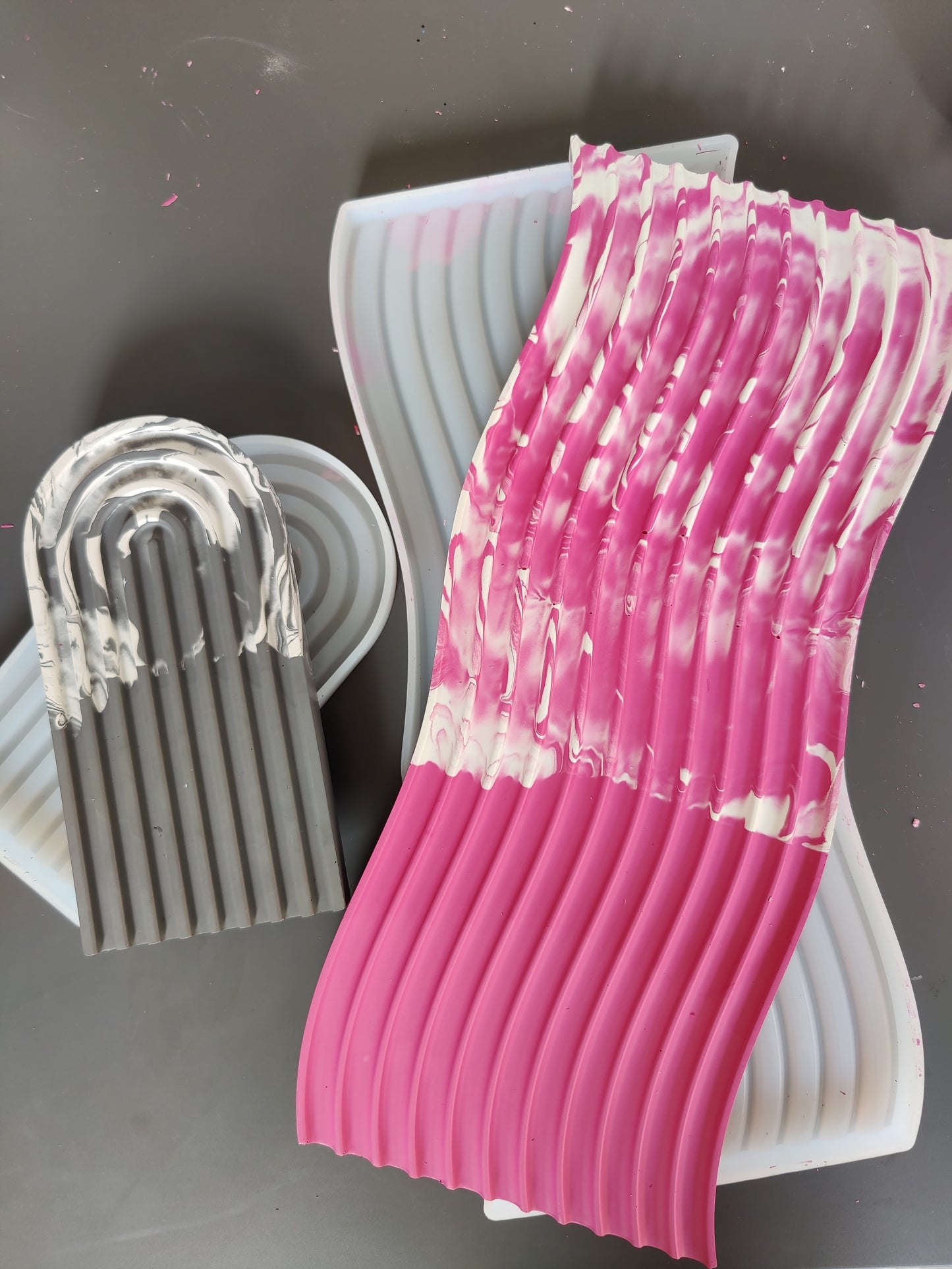 Small Arch Wave Tray Mold
