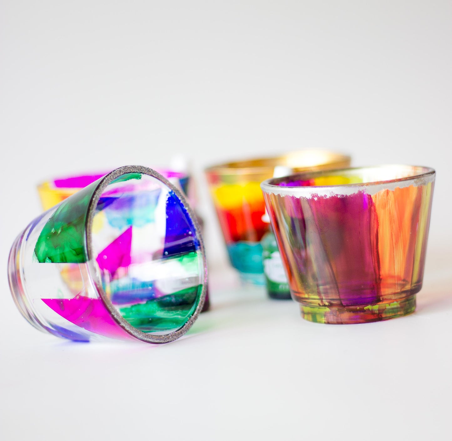 DIY Tea Light Holder Kit with Mini Pack - Diwali Limited Edition