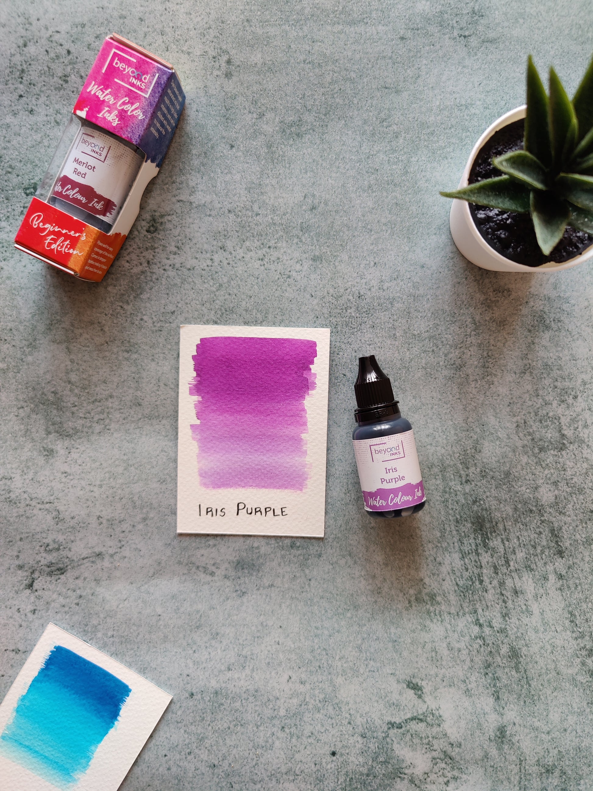 Beyondinks Watercolor Ink Iris Purple