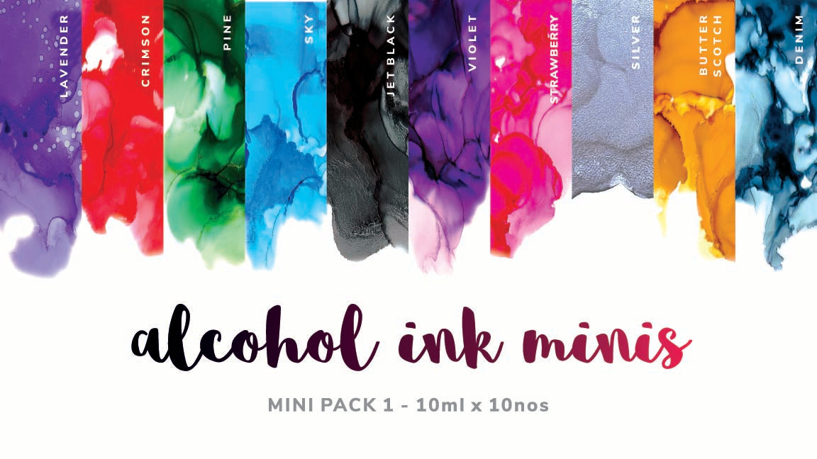 Alcohol Ink Mini Pack 1 (Keto Version)